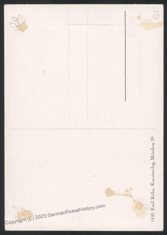 3rd Reich Germany November 9 1923 Martyrs Feldherrnhalle Munich Color Car 111766