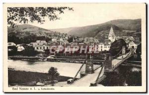 Old Postcard Bad Nassau Kettenbrücke