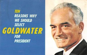 Senator Barry Goldwater Republican Presidential Election Non PC Back AA9661