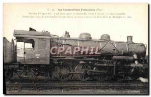 Postcard Old Train Locomotive Machine 140 1360