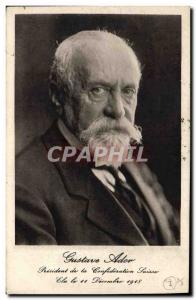 Old Postcard Gustave Ador President of the Swiss Confederation