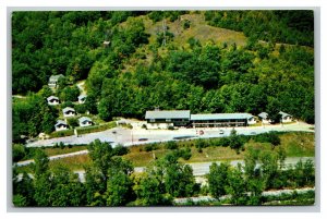 Vintage 1950's Postcard Marbledge Motel Green Mountains East Dorset Vermont