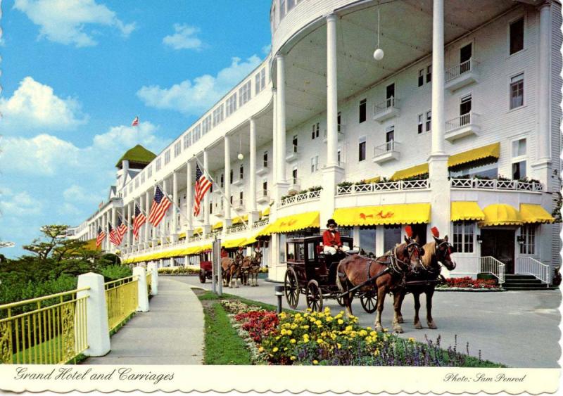 MI - Mackinac Island. Grand Hotel