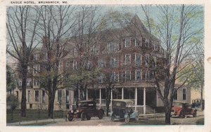 BRUNSWICK, Maine, PU-1924; Eagle Hotel