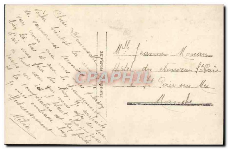 Old Postcard Fantasy Landscape