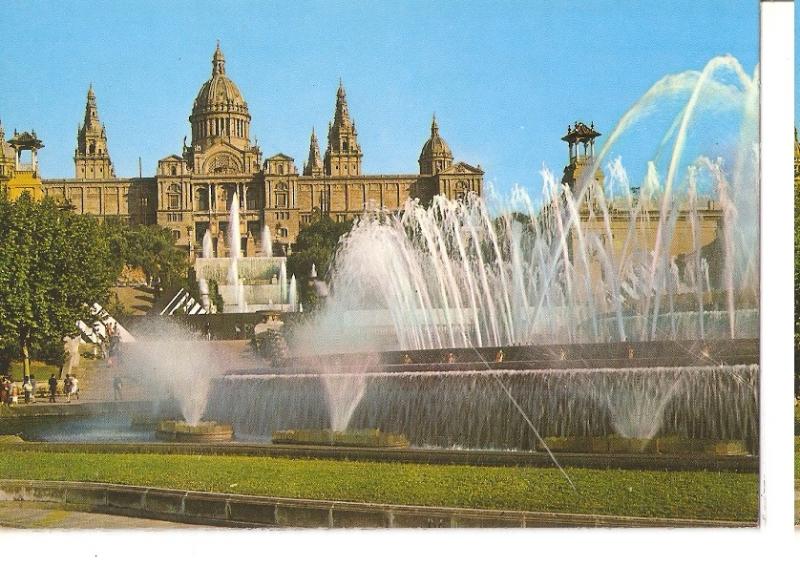 Postal 045502 : Barcelona. Parque de Montjuich. Palacio Nacional del Arte