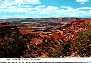 Utah Canyonlands National Park Green River From Island In The Sky District