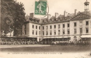 Horses. Le Carrousel de l'ecole de Cavalerie Old vinta...