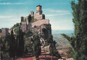 San Marino - Repubblica di S. Marino Postcard 1959 La Prima Torre.