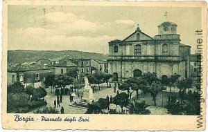 05023 vintage postcard: CATANZARO - BORGIA-