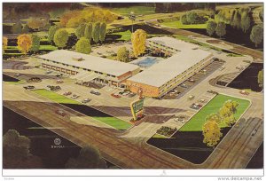 Aerial view,  Holiday Inn,  Gloucester City,  New Jersey,    40-60s