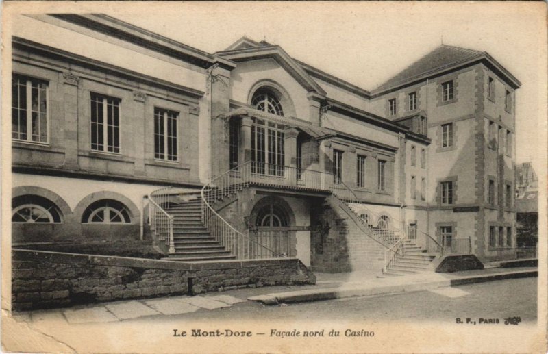 CPA LE MONT-DORE Facade Nord du Casino (1253490)