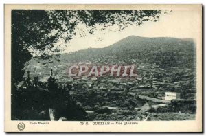 Postcard Old Ouezzan Vue Generale