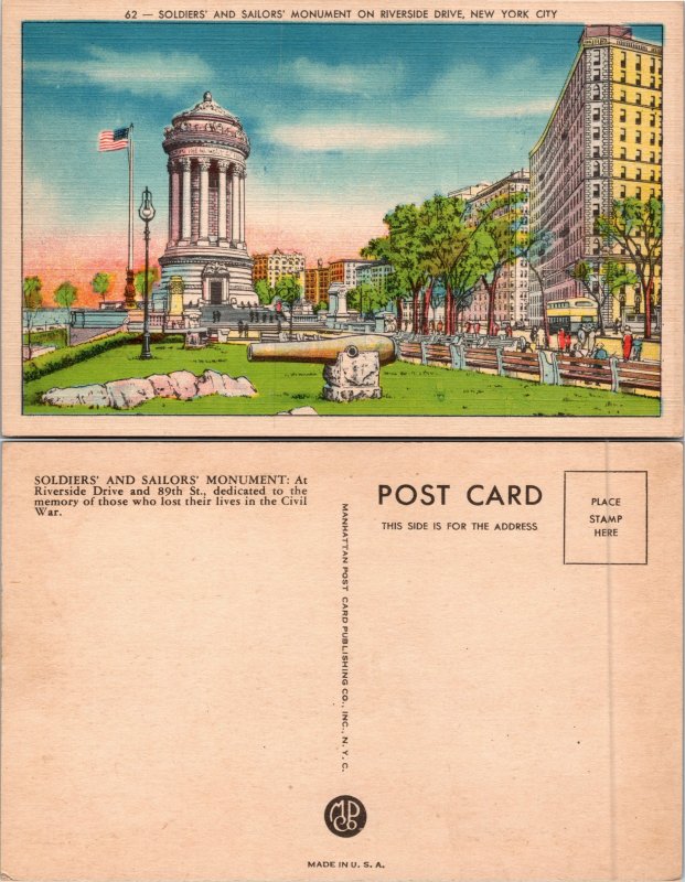 Soldiers' and Sailors' Monument, New York City, New York (27542