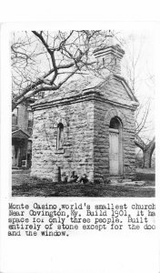 H51/ Covington RPPC Postcard c1950s Monte Casino World's Smallest Church