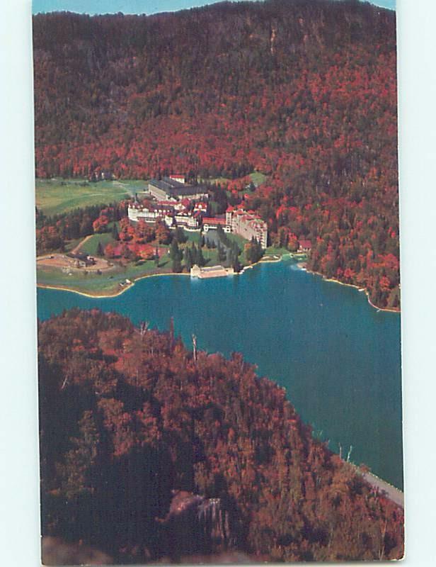 Pre-1980 AERIAL VIEW OF BALSAMS HOTEL Dixville Notch - Near Jefferson NH F6935