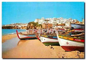  Modern Postcard Portugal Algarve Albufeira Boats