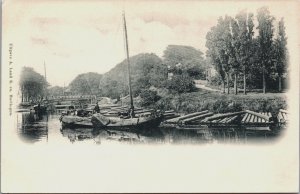 Netherlands Harlingen Vintage Postcard C089