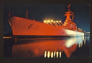Wilmington, North Carolina/NC Postcard, USS North Carolina, Immortal Showboat