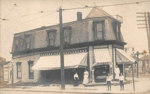 RPPC VARTRAY SOFT DRINKS CIGAR CIRCUS BUFFALO NEW YORK REAL PHOTO POSTCARD