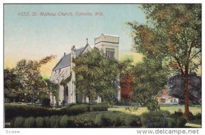 KENOSHA, Wisconsin, 1900-1910's; St. Matheus Church