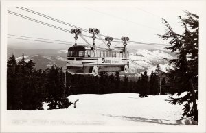 Mt. Hood Skiway OR Oregon Tram Unused Sawyers RPPC Postcard G35 