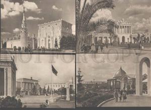 094050 RUSSIA MOSCOW All-Union agricultural exhibition 16 card