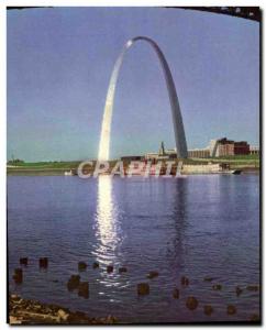 Modern Postcard Sunrise On Arch St. Louis Gateway Arch Seen From East St. Louis