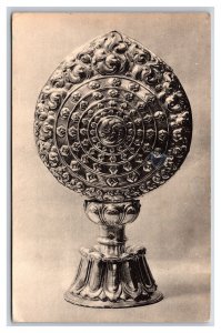 Buddhist Wheel Of the Law Newark Museum Newark New Jersey NJ Gravure Postcard S5