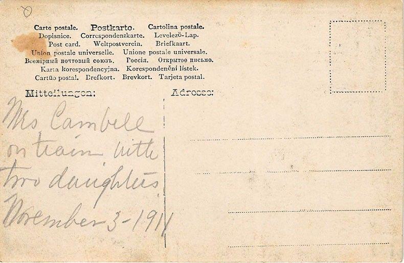 Paraguay South America Native House in 1911 RPPC Postcard