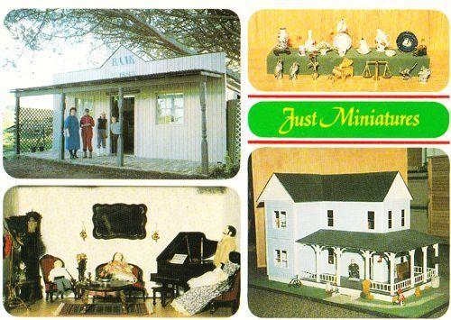 Just Miniatures Australias Biggest Doll House Toy Shop Postcard