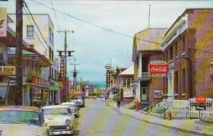 Canada Quebec Beauce La Premiere Avenue Coca Cola