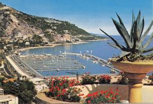 BF14408 menton le nouveau port et la frontiere franco it france front/back image