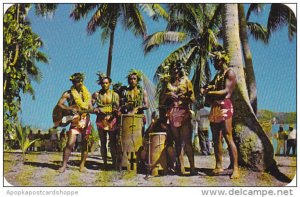 Entertainers At Hotel Bora Bora Society Islands French Polynesia 1966