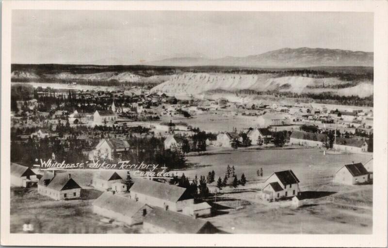 Whitehorse Yukon YT Gowen Sutton UNUSED Real Photo Postcard D88