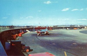 LOGAN AIRPORT, EAST BOSTON, MA. at sea level, considered world's safest airport