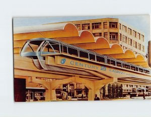 Postcard The Monorail for the Seattle World's Fair, Seattle, Washington