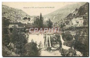 Old Postcard Fall of the Screw Cirque Navacelle