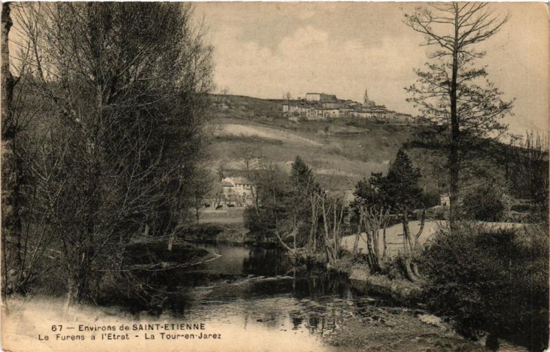 CPA Environs de St-ÉTIENNE - Le Furans a L'ÉTRAT - La Tour-en-Jarez (459712)