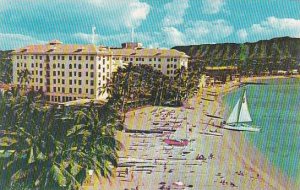 Hawaii Honolulu Moana Hotel 1963