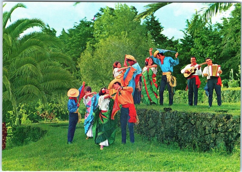 c1970s Costa Rica Baile Tipico Costarricense Dance Music Scene Chrome 4x6 PC M19