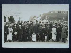 GREAT YARMOUTH Pleasure Beach Noars Ark EARL FAMILY from Thetford c1920s RP PC