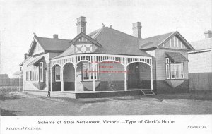 Australia, Victoria, Scheme Of State Settlement, Clerk's Home Type