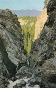 Canada Radium Hot Springs Looking Across Columbia Valley British Columbia