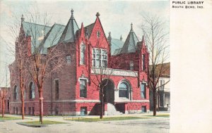 Postcard Public Library in South Bend, Indiana~125346