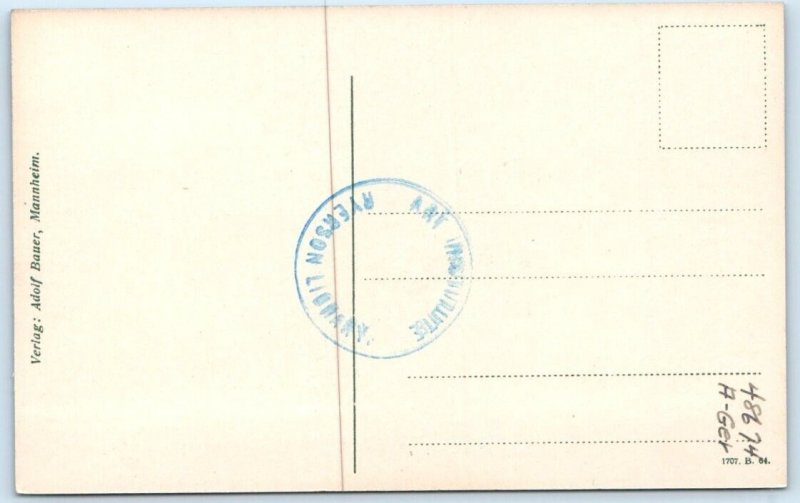 Mannheim - Partie am Friedrichsplatz - GERMANY Postcard