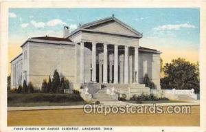 First Church of Christ Scientist Lakewood, Ohio, USA 1924 