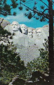 South Dakota Mount Rushmore National Monument 1966