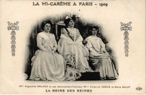 CPA PARIS 1909- Les Fétes de la Mi-Caréme - La Reine des Reines (114575)