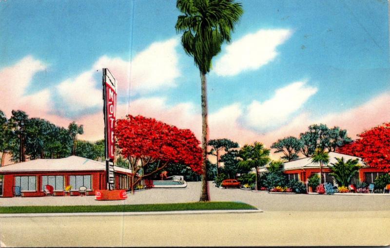 Florida Tampa Royal Poinciana Motel and Trailer Park